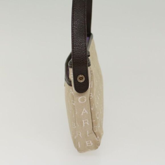 Bulgari Beige Canvas Shoulder Bag (Pre-Owned) - Picture 8 of 16